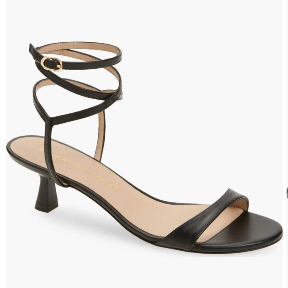 Stuart Weitzman Nudist Wrap Sandal Size 7 New